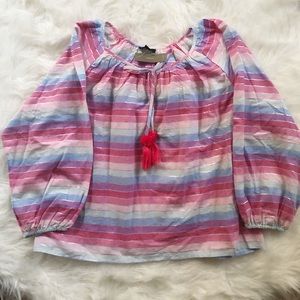 J Crew Peasant Top